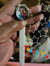 Reloj de moda niños dibujos animados Relojes princesa Elsa Relojes de Anna de cuarzo reloj de los niños reloj niño niña regalo horas Relojes reloj