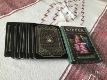 Creativo De Fin De Siecle Kipper cartas del Tarot 39 unids/set inglés completo adivinación tarjeta De juego con PDF guía fiesta juego Juguetes