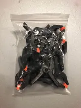 Spring-Clamps Background Woodworking-Tools Studio Photo 2inch Plastic for DIY 5/10pcs