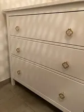 Gold Cabinet Hardware Furniture-Handle Pulls Drawer-Knobs Zinc-Alloy Kitchen Vintage