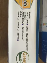 Juego completo de luces Led de cocina para debajo del armario, 220V, 110V, 10w, 20W, 30/50CM, para dormitorio y hogar