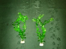 Artificial Green Seaweed Vivid Water Plants Plastic Fish Tank Plant Decorations for Aquarium