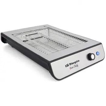 

TOASTER FLAT ORBEGOZO TO 2020 - 800W - 6 POSITIONS ROASTING-HEATED PASTRY TRAY PICKER-TIMER WITH