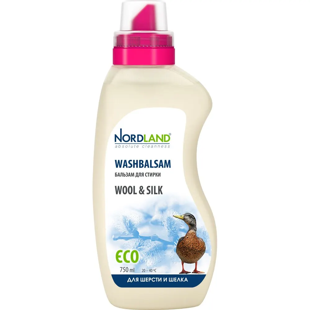 Nordland Balm For Washing Wool And Silk, 750 Ml. Laundry Detergent
