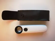 Microscope Magnifier Loupe Jewelry Led-Light Handheld for Circuit-Boards Hallmarks 