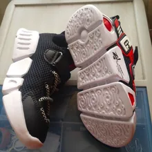 Zapatos de alta calidad para niños, zapatillas transpirables, ligeras, de fondo suave, para correr, Tenis infantiles