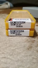 Herramienta de carburo DCMT070204 US735, herramienta de torneado de metal externo, herramientas para torneado torno, fresadora, Herramientas CNC DCMT 070204