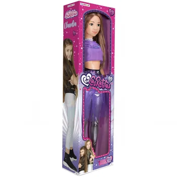 

Gisele and Claudia ratites, Claudia doll, big doll 105cm, official doll Youtubers the gang ratites, children 3 years old