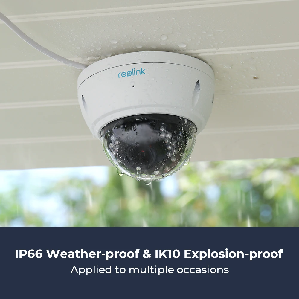 Reolink 4K PoE 8MP IP  ī޶, 5X   ΰ  ڵ , IK10  ߿  ī޶ P435