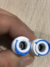 1/2-Hose-Tube Water-Connector-Fittings Plastic-Pipe Reverse-Osmosis-System OD 3/4-
