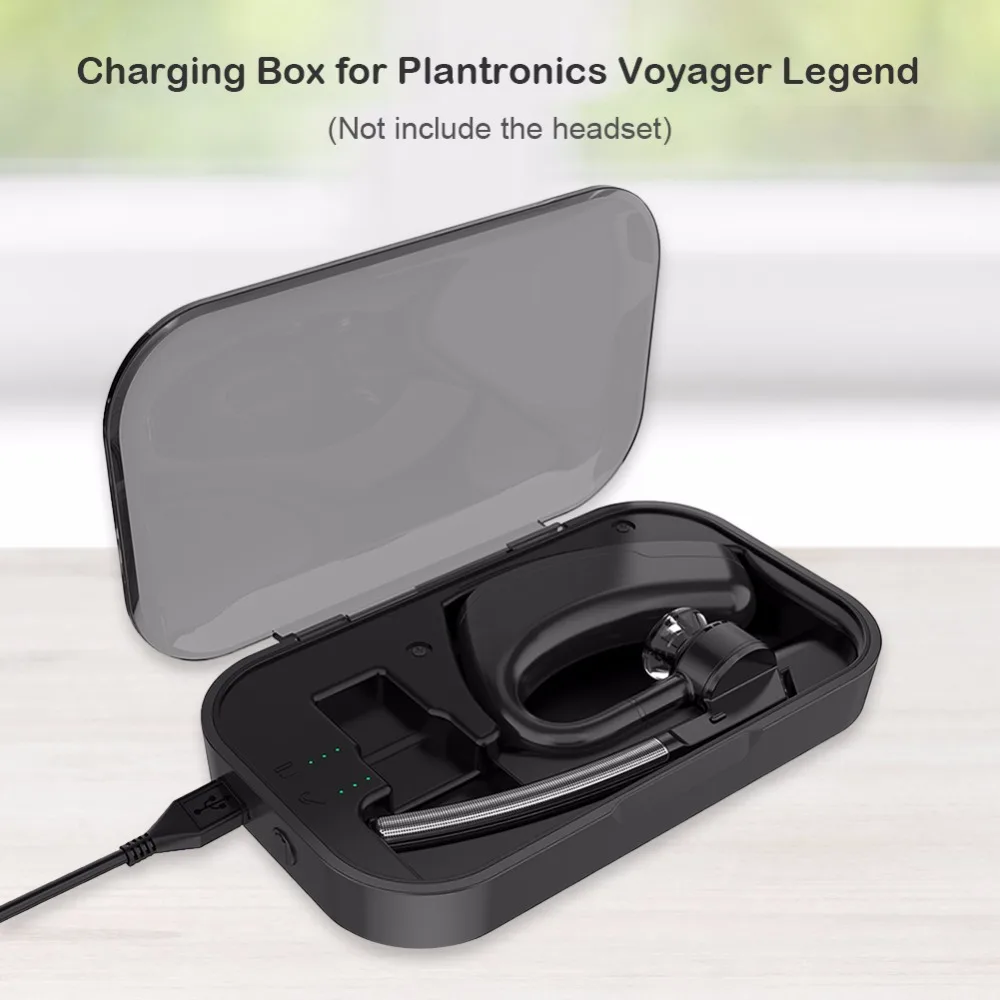 Wireless Bluetooth Headphones Charge Case for Plantronics Voyager Legend Fast Charging Case with USB Cable