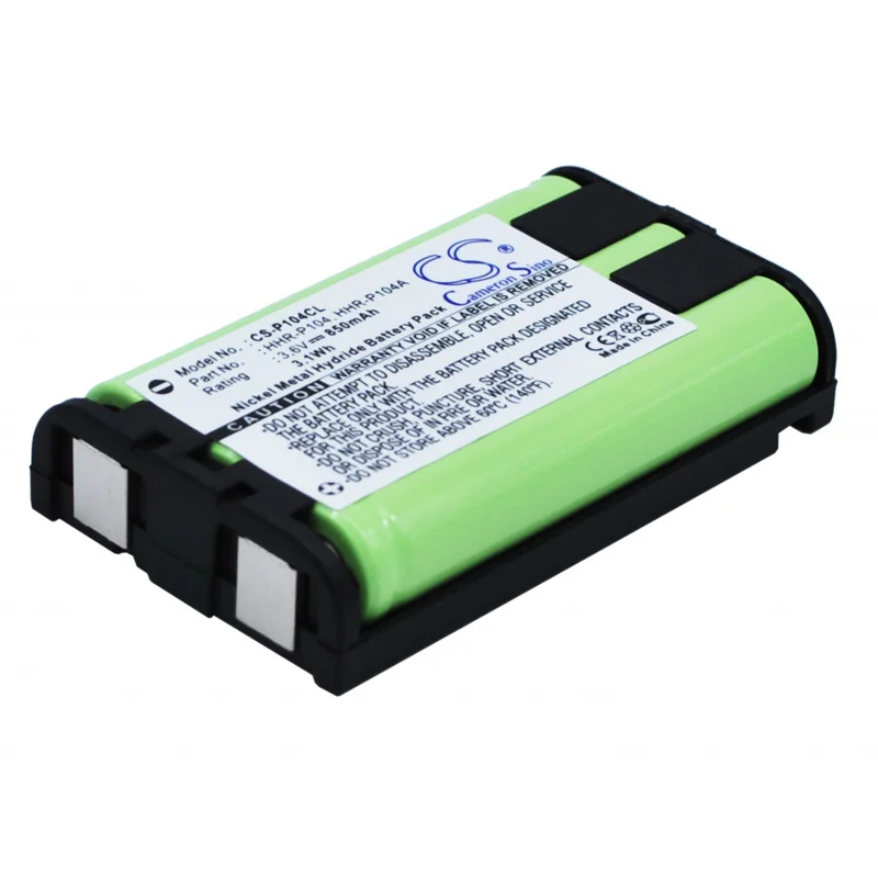 Аккумулятор TYPE 29, P104A/1B, HHR-P104 для Panasonic, 850mAh