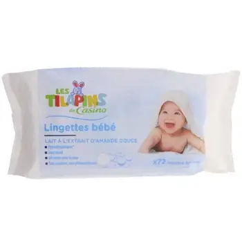 

LES TILAPINS Wipes Thick Baby x72
