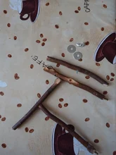 Ave loro barra de soporte juguete loro morder masticar juguetes columpio Resto de mascotas juguete artículos para aves Envío Directo