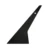 Черный жаростойкий треугольный оттенок скребок для тонирования окон тонкий пластиковый нож для удаления скошенного скребка A77B - изображение