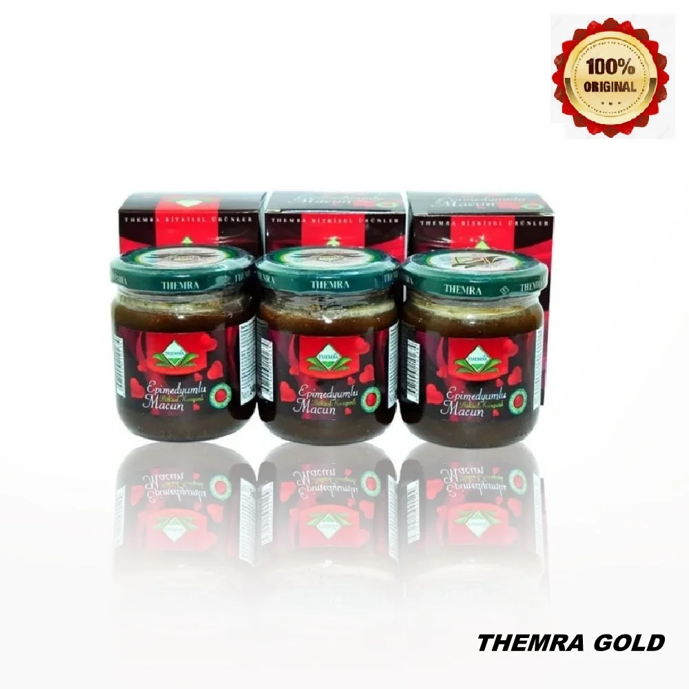 Медовая травяная паста Themra Gold Plus 240гр х 3 в коробке Витаминная энергия | Красота и