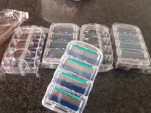 Gillette-Cuchillas de afeitar para hombre Fusion, 5 capas, cuchillas de seguridad, acero inoxidable, cuidado de la cara, 4 unidades