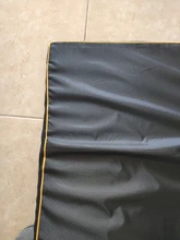 Cama grande para perro, colchoneta de espuma viscoelástica, transpirable, colchón ortopédico de fondo Oxford, para mascota mediana grande pequeña