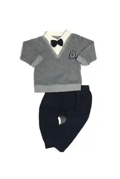 

Necix's Male Baby Set Dual Baby Combed and Pants 100 Cotton High Quality