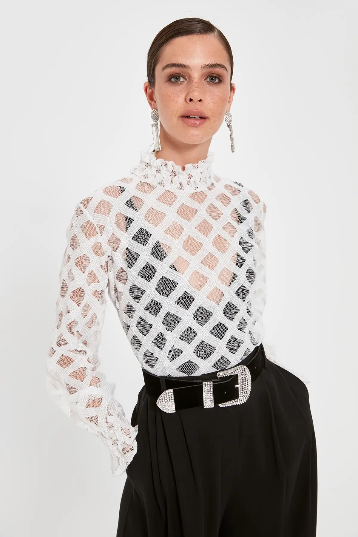 Trendyol Special Fabric Blouse TPRAW20BZ1194