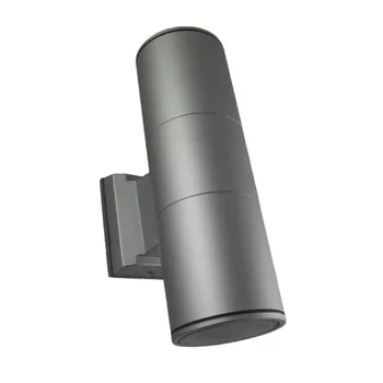 

Aplique mural cilindro iglux 202632-gr gris - 2*e27 - ip54 - ángulo 120º - aluminio / cristal - ø90*160*275mm