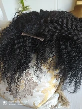 RESHINE-Peluca de pelo rizado de Mongolia, cabello humano con encaje frontal 13x4, 180%, 13x6, cierre de encaje rizado, prearrancado