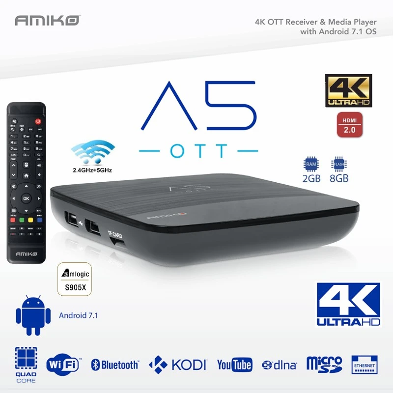 AMIKO A5 OTT || AMIKO A5 OTT Official firmware || AMIKO A5 OTT Original firmware Latest update 2021