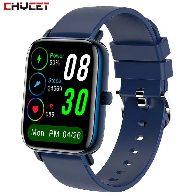 CHYCET Smart Watch Men 2022 Smartwatch Women Heart Rate Sleep Monitor Watches Sports Fitness Tracker Colok For Android IOS PK P8 