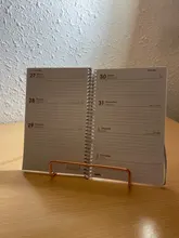 Estante de almacenamiento geométrico creativo, organizador Simple de hierro forjado para tableta, libro, periódico, soporte de exhibición multifunción, regalos