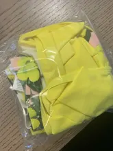 Conjunto de Bikini para niñas, bañador Falbala de dos piezas, traje de baño de verano con cuello Halter, 2021