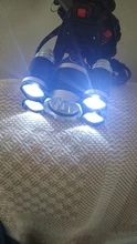 Led Headlamp Torch Flashlight Zoom Rechargeable