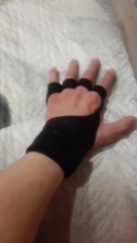 Guantes antideslizantes para gimnasio para hombre y mujer, 1 par, antigolpes, para entrenamiento de levantamiento de pesas, medio dedo, ciclismo de montaña