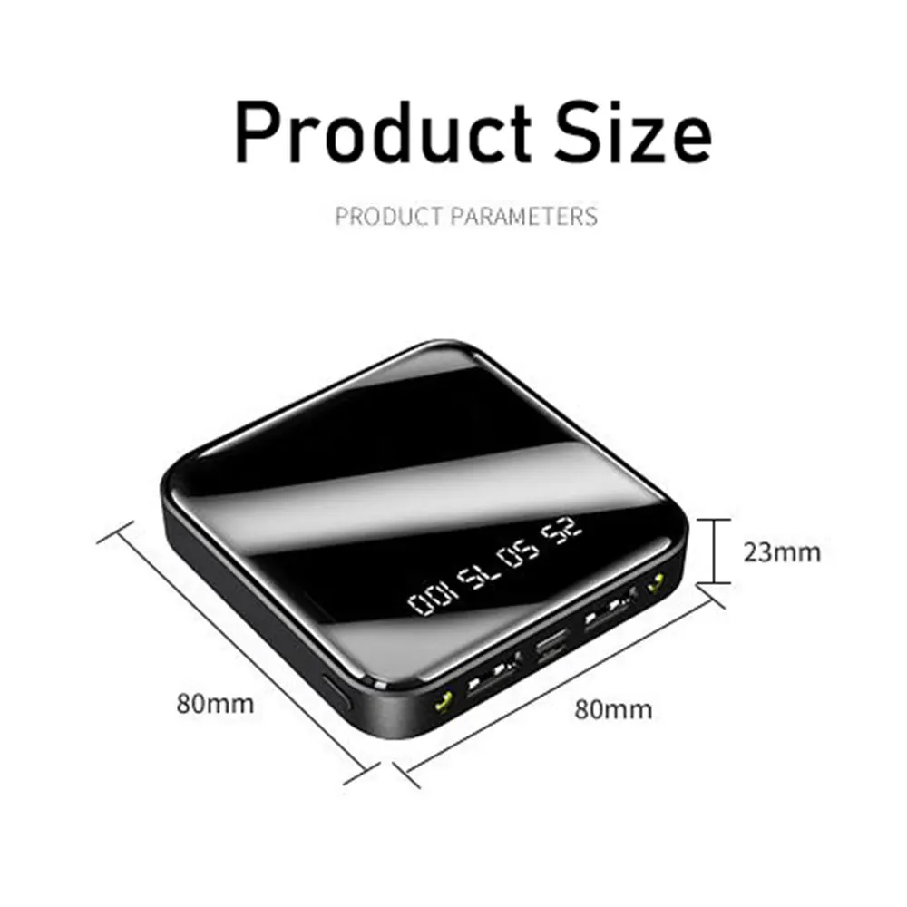FLOVEME Мобильный Внешний аккумулятор power Bank 20000 мАч портативное зарядное устройство для iPhone 11 XR 8 power bank 10000 мАч для Redmi Poverbank