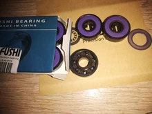 Wheel-Bearing Skateboard Inline-Roller 608 2rs ABEC9 Sealed-8x22x7-Mm-Shaft Red 16pcs