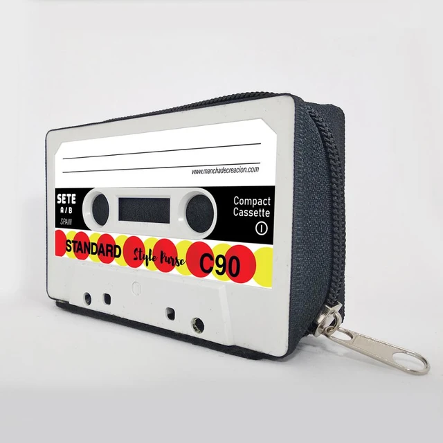 Pegatina para portátil cassette 80's