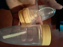 Imebaby bebé recién nacido de silicona de arroz botella de goma alimentación de bebé cuchara cuentagotas de silicona botella de alimentación cuchara botella