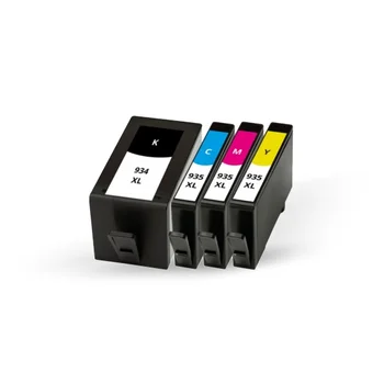 

1 TOOL-4 PCS BK FOR HP 934/935XL COMPATIBLE CARTRIDGES For Hp Officejet Pro 6830/6820/6220 Compatible quality Original Vivid Color