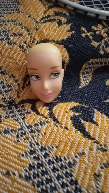 New Quality Doll Dald Head No Hair Good Makeup Doll Head Toys