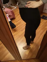 Laamei embarazo Leggings largo sólido pantalones para las mujeres embarazadas de cintura alta pantalones lápiz elástico entrenamiento deporte arriba Joggers