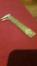 Measuring-Ruler Brass-Caliper Vernier Dual-Scale Retro Mini High-Quality Portable Pure-Copper
