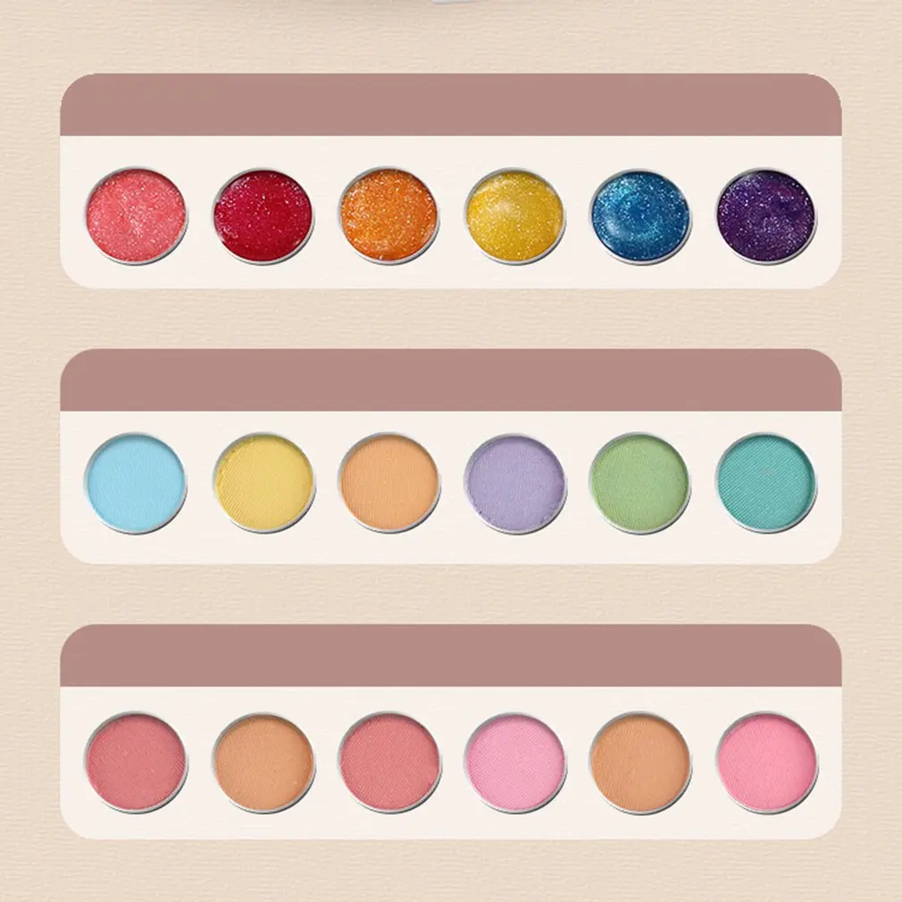 Kids Makeup Set Real Girl Makeup Kit With Portable Box Washable Kids Makeup Kit Eye Shadows Brush Lipstick Nail Polish Makeup