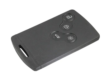 

Remote Key shell 4 buttons with Blade G battery plate on without Transponder chip for Renault Koleos