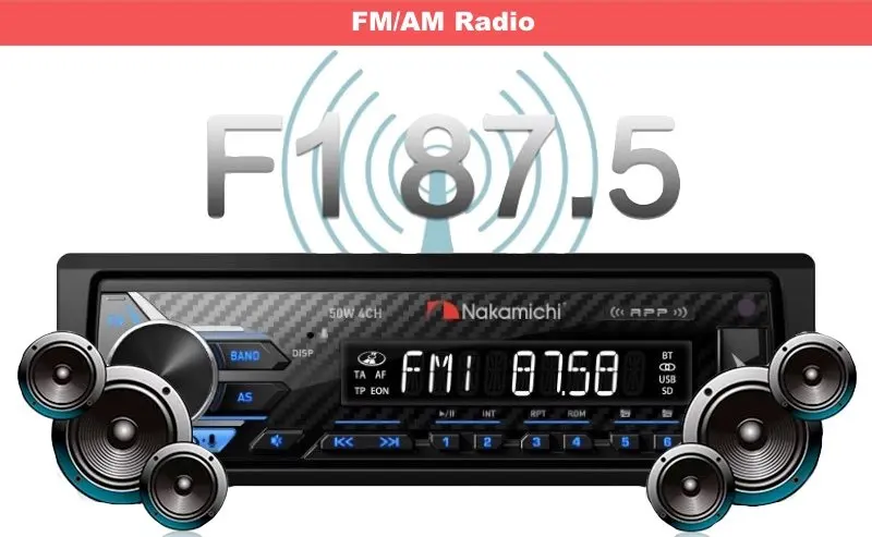 Автомагнитола Nakamichi NQ611BR с Bluetooth