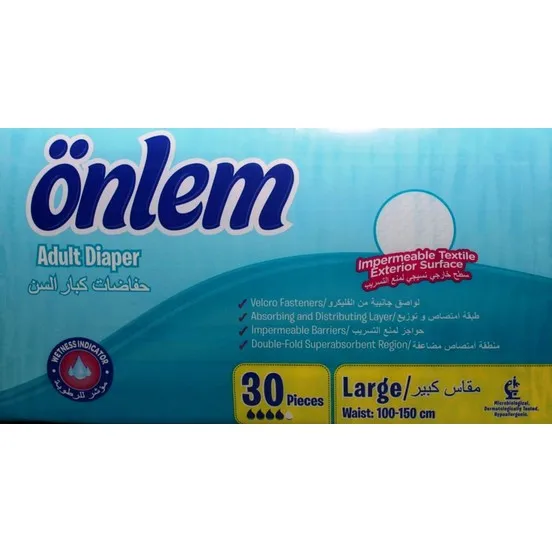 

Adult Diaper Large 30 Piece