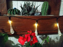String-Lights Bulb Light-Lawn Solar-Lamp-Decoration Garden Outdoor Waterproof Christmas