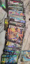 10-300 Uds francés versión tarjetas de Pokemon V GX MEGA equipo EX juego Tarjeta de batalla