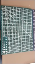 Tapete de corte de doble cara A4, almohadilla cortada duradera, herramienta de retales, placa de corte hecho a mano, suministros escolares oscuros de 22x30x0,3 cm