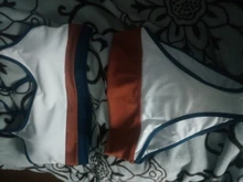 Bikini Women Swimsuit Two-Pieces High-Waist Splicing New