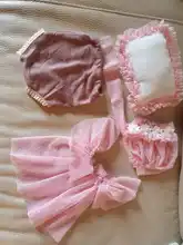 Suit Headband-Set Outfits Photography-Props Newborn Infants Clothing Shooting Lace Hat