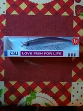 TSURINOYA 110S tiempo de hundiendo Minnow pesca en agua salada atraer DW77 110mm 22g gran trucha, Lucio río cebos duros Jerkbait